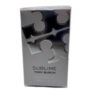 Tory Burch Sublime Eau De Toilette Women 7.5ml 0.25 fl oz White Floral Woody New